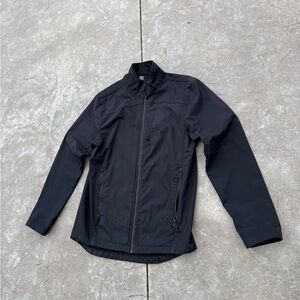 Champion Black Softshell Full Zip Performance Jacket